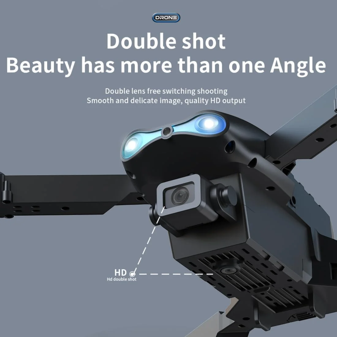 E88-PRO: Foldable Drone with Camera for Kids - Image 7