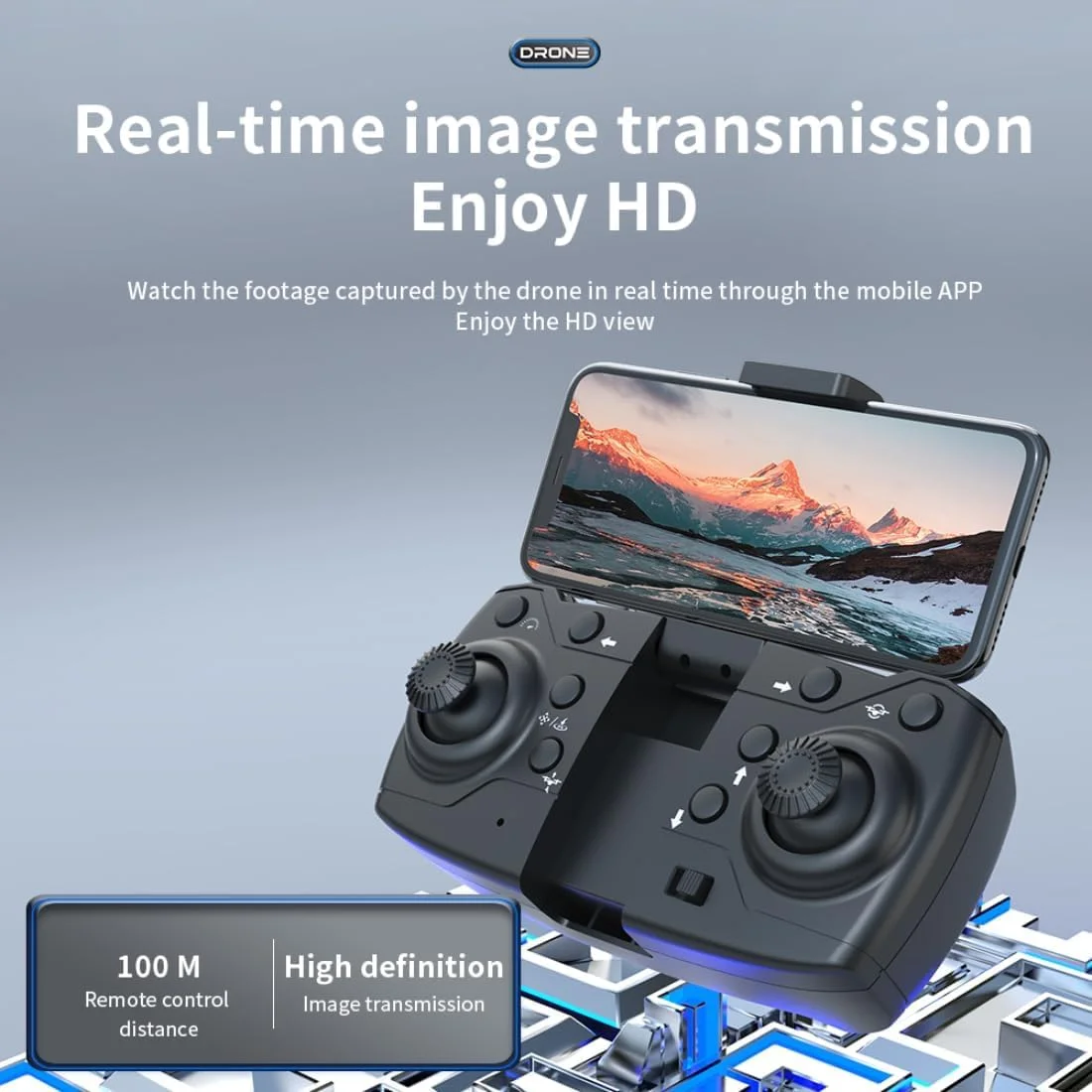 E88-PRO: Foldable Drone with Camera for Kids - Image 4