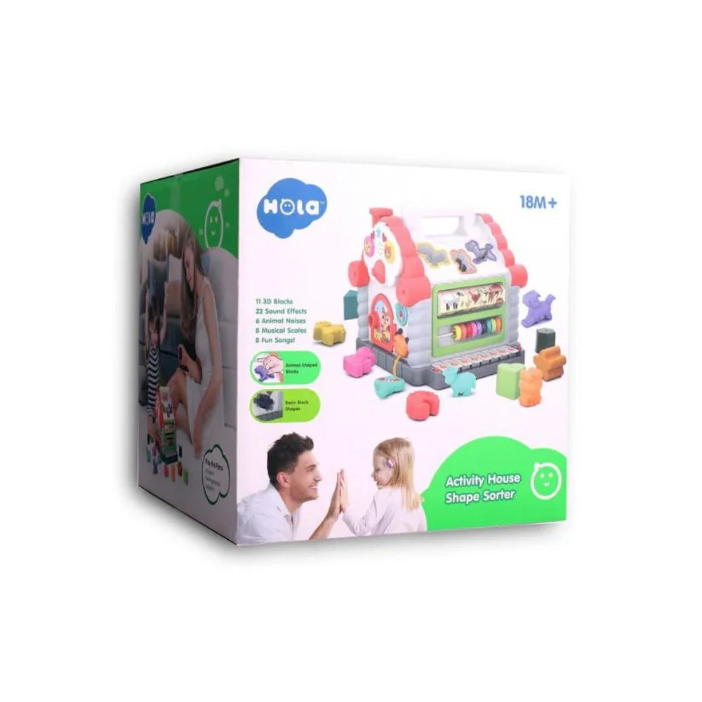 Hola Activity House Shape Sorter | Early Learning for Toddlers (Age 18M+) - Image 9