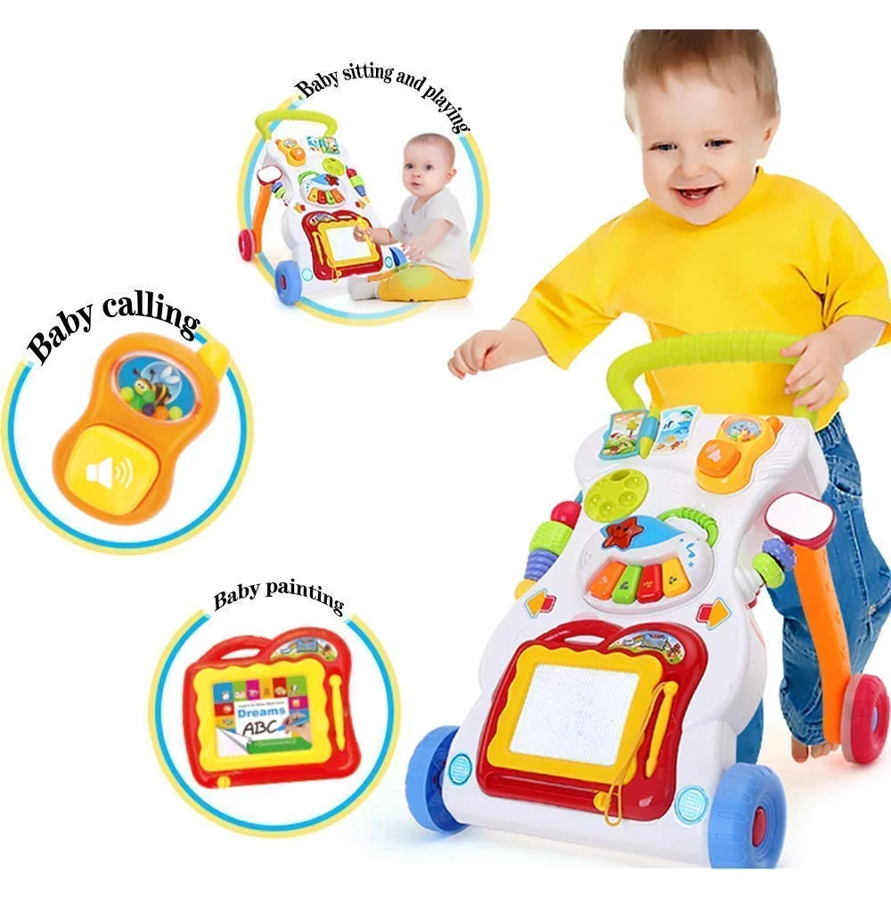 Multi-Activity Baby Walker | Learn & Play Development Toy | 1 Child | Age 3M+ | Early Learning - Image 8