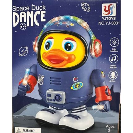 space dancing duck toy