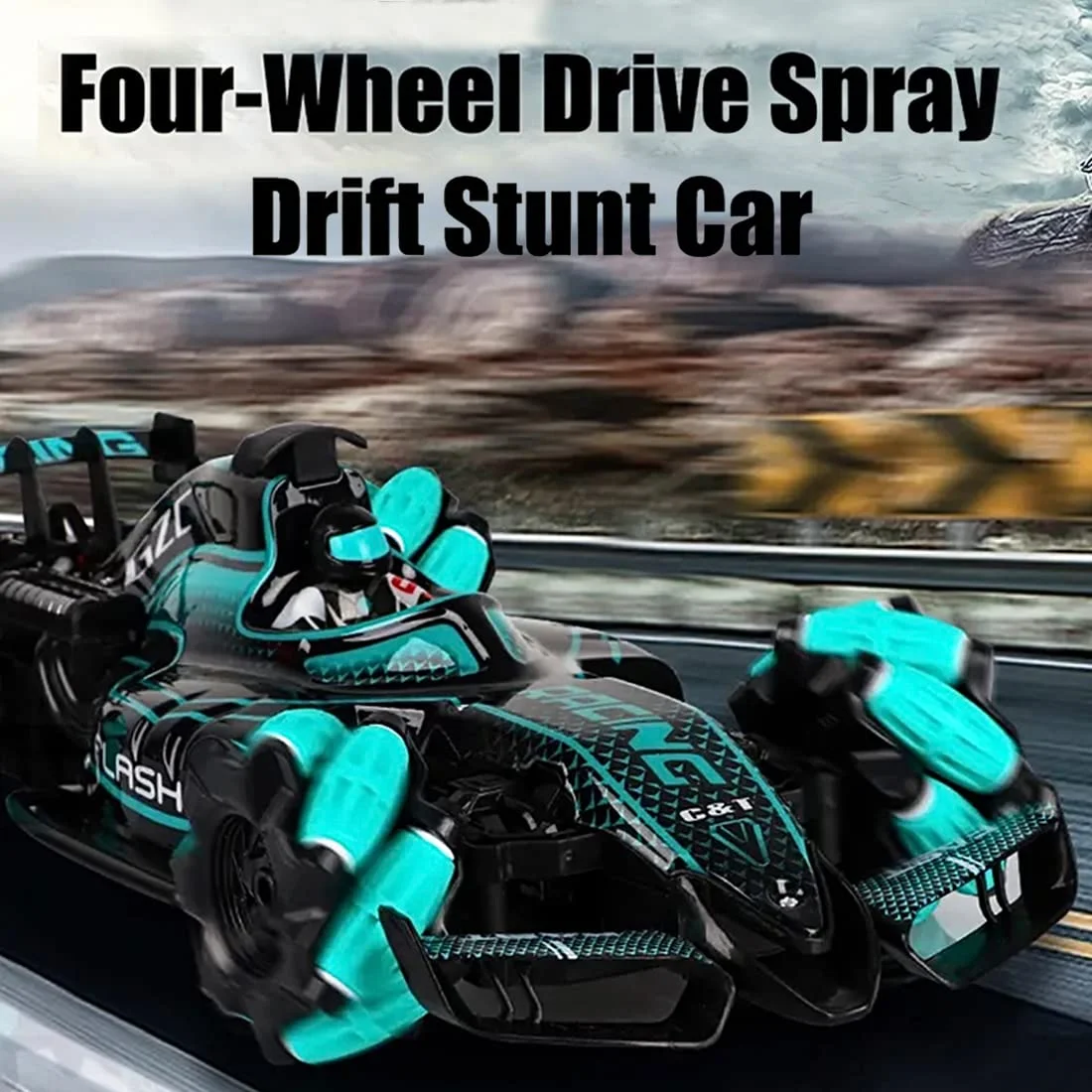 Formula 1 RC Drift Car: Hand Sensor Control, 360° Stunts, LED Lights - Image 8