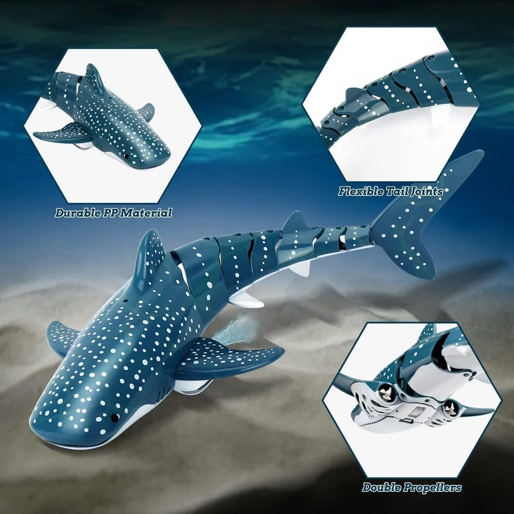 Remote Control Baby Whale Shark Toy - Image 8