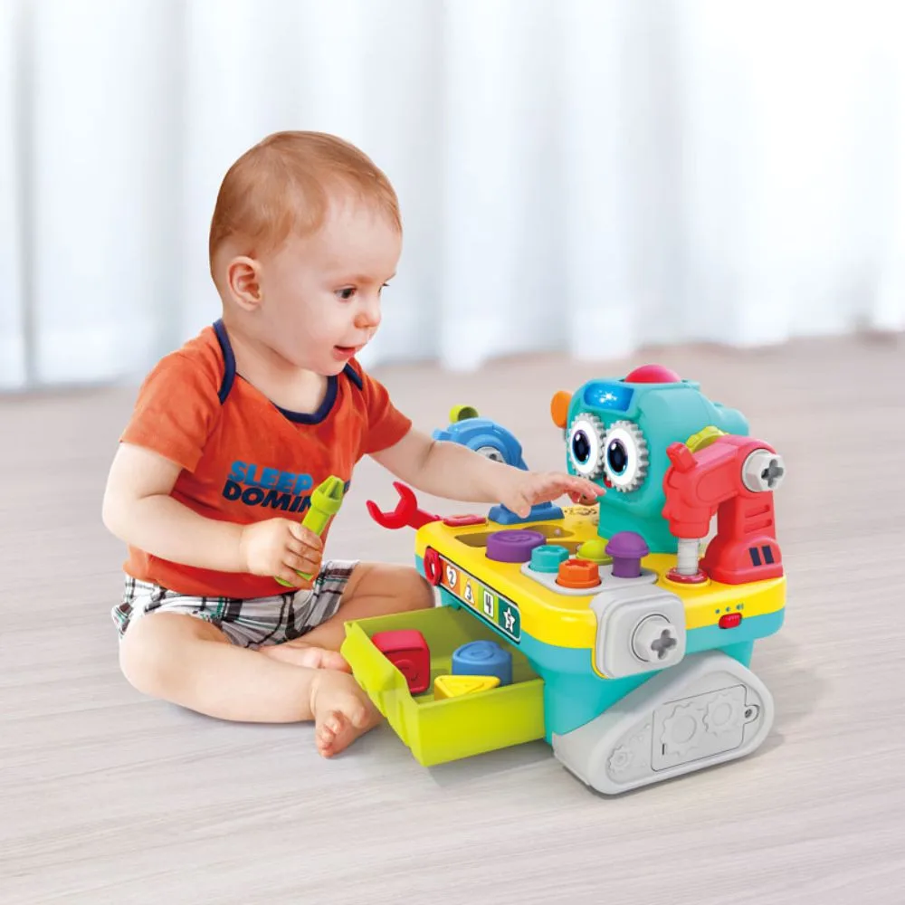 11-in-1 Robot Workbench Activity Toy for Toddlers - Image 9
