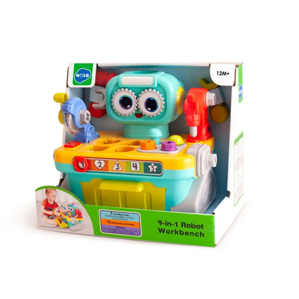 11-in-1 Robot Workbench Activity Toy for Toddlers - Image 5