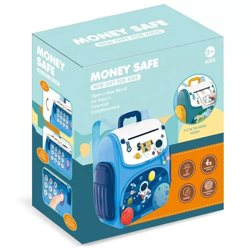 ATM Piggy Bank: School Bag Shaped Money Saving Adventure - Image 5