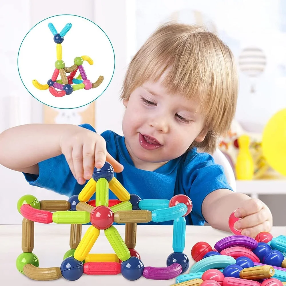 Magnetic Sticks Building Blocks for Kids | Ages 3+ | STEM Toys - Image 10