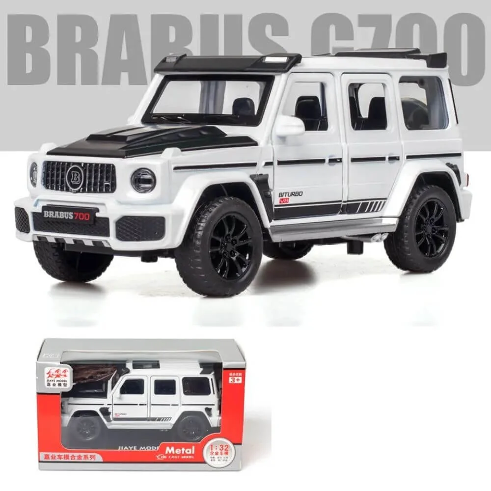 1:32 Diecast Brabus G700 Sports Car - Sound, Light, & Pull-Back Action - Image 4