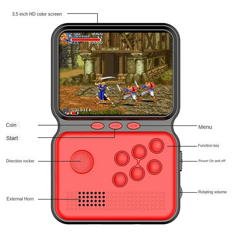 SUP 500 in 1 Retro Games: Joystick Control & 3.5" Display Fun - Image 2