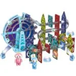 120 Pcs 3D Magnetic Ferris Wheel Set