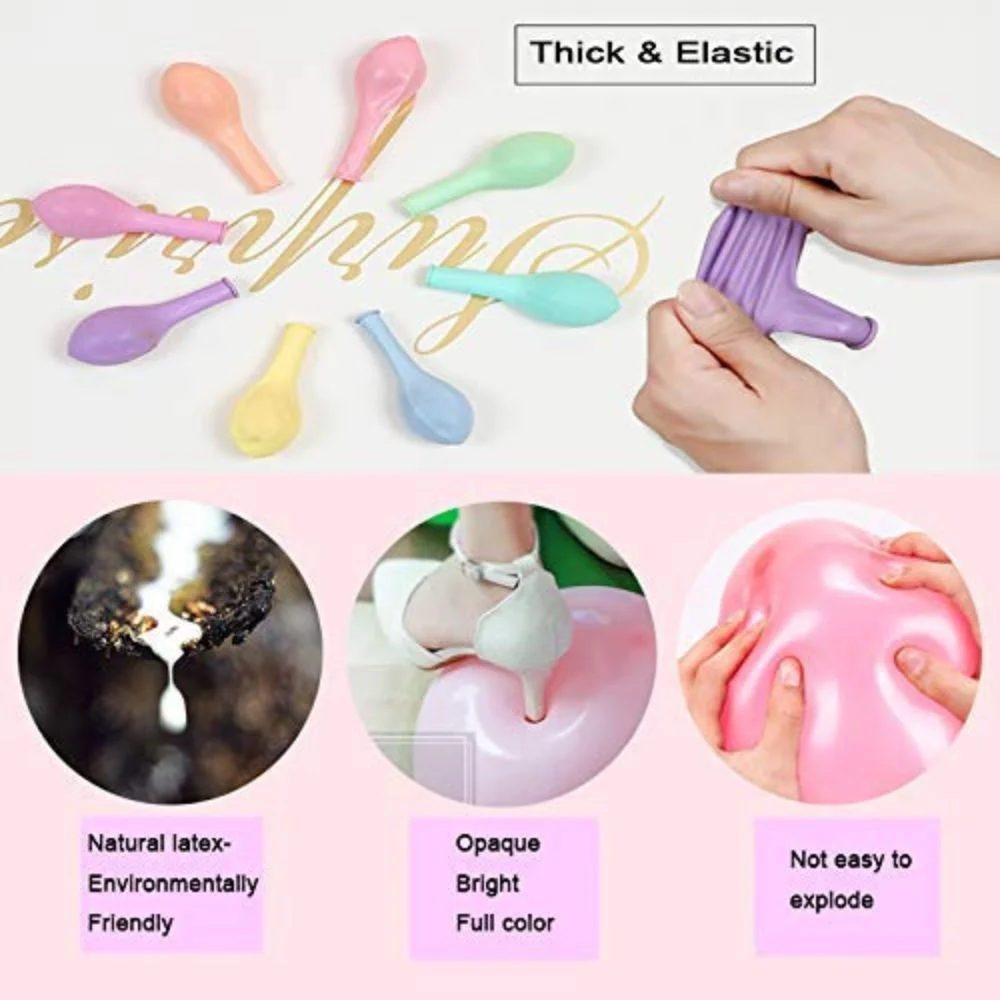 Purple Pastel Balloons Pack of 50 - Image 5