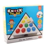 Triangle Wooden Knock The Ball Game - Image 3