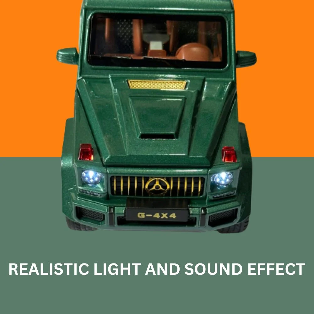 Diecast 1:24 Mercedes G-Wagon Toy Car - Image 6