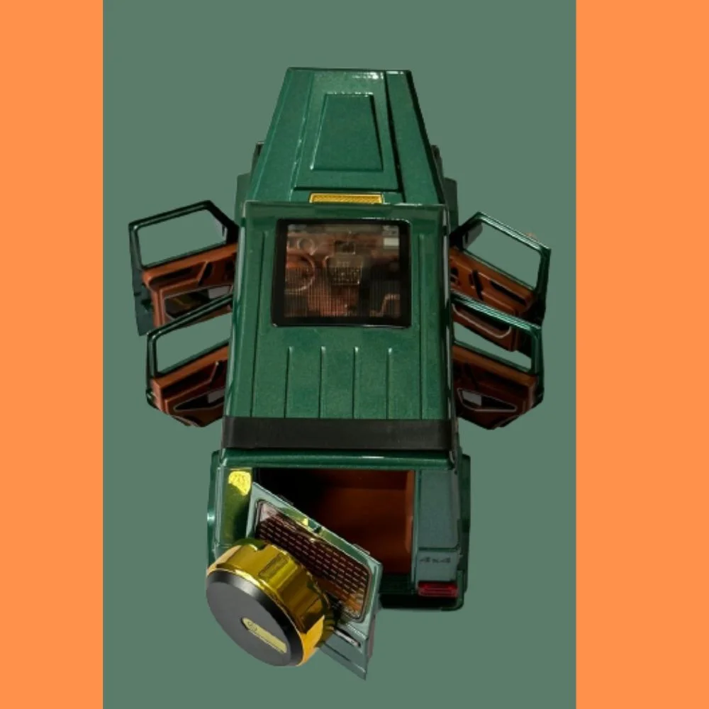 Diecast 1:24 Mercedes G-Wagon Toy Car - Image 3