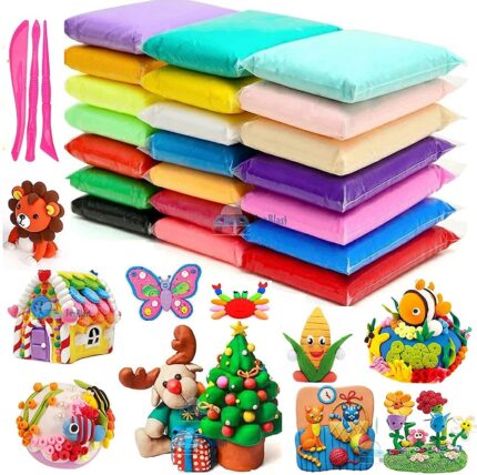 Shopbefikar Foam Putty Clay (12 Pcs) - Safe & Fun for Creative Play!