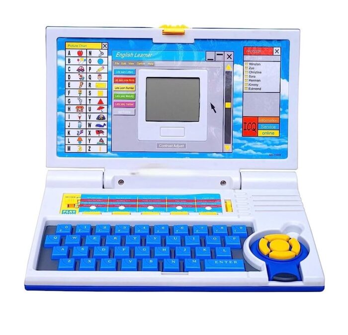 Shopbefikar Educational Laptop Toy: 20 Fun Activities for Learning & Play (Ages 3+)