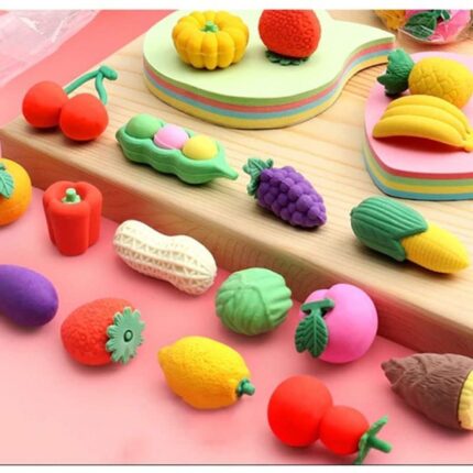 quirky fruit eraser