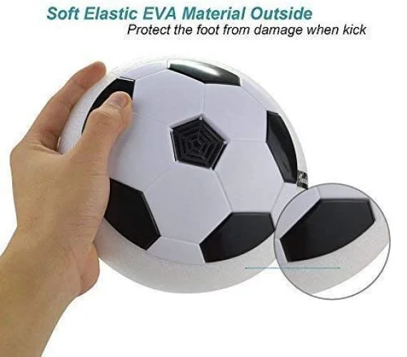 Floating Hover Football – Colorful Flashing Light Toy with Type-C Charging | Indoor Air Soccer Game for Kids - Image 3