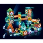 Buy 150 Pcs Magnetic Building Blocks with Marble Run in India | 3D Light STEM Toy | Shopbefikar
