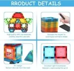 106 Pieces Magnetic Tile Building Blocks - Image 4