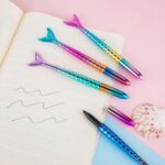 mermaid tail shape pen