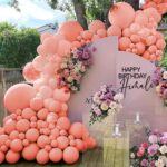 Peach pastel balloons pack of 50 buy now at shopbefikar
