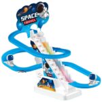 Shopbefikar's Space Track Racer: Astronaut Fun, Safe Play for Ages 3+ (Lights, Music!)