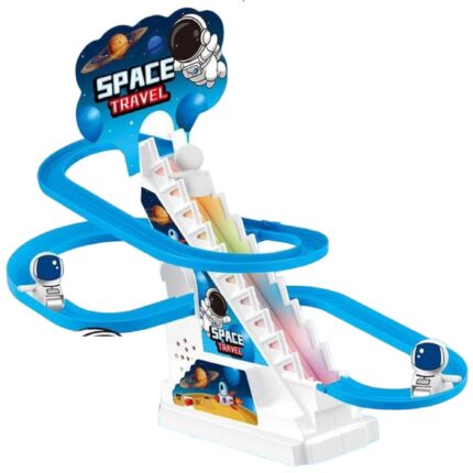 Shopbefikar's Space Track Racer: Astronaut Fun, Safe Play for Ages 3+ (Lights, Music!)