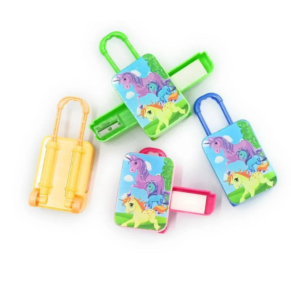 Trolley Shaped Eraser and Sharpener Set of 3 - Image 3
