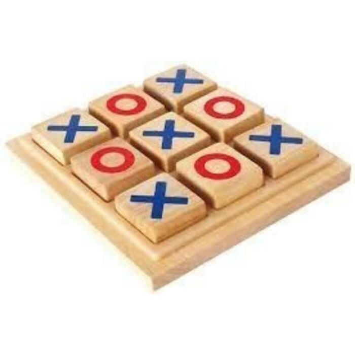 Tic Tac Toe game Wooden board game Zero and Cross game