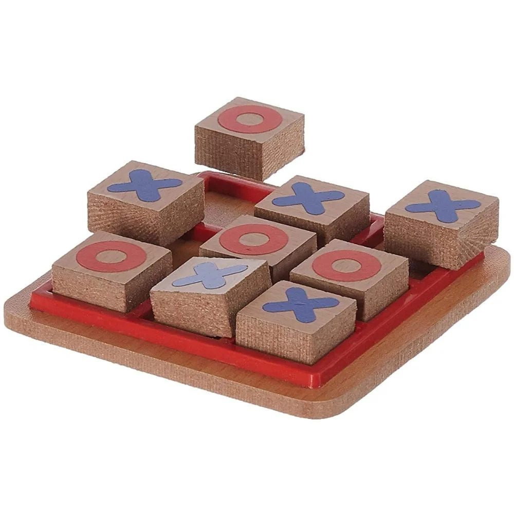 Wooden Tic Tac Toe Game - Image 3