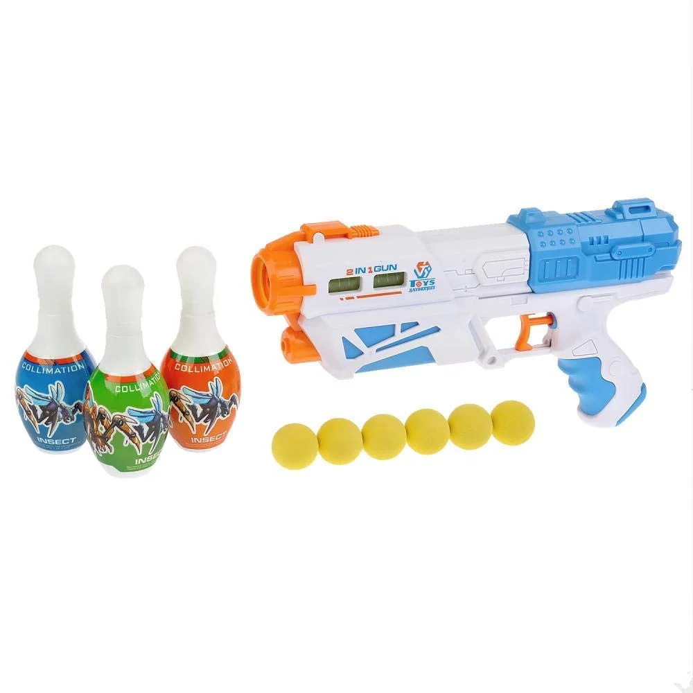 2 in 1 Bowling & Water Shooting Toy Gun - Image 2