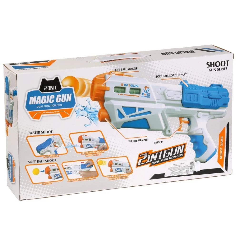 2 in 1 Bowling & Water Shooting Toy Gun - Image 8