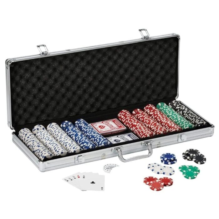 500-Piece Poker Chip Set: Casino-Style Gaming