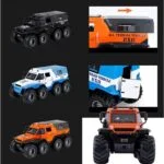 8 Tyre Alloy Armored Diecast Model Car - Image 4