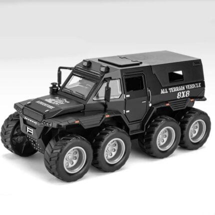 8 Tyre Alloy Armored Car Model