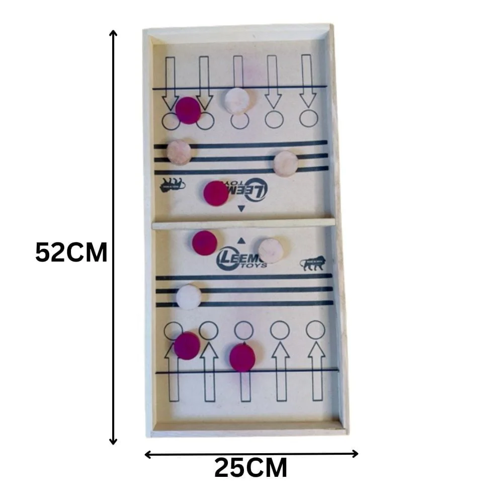 Fast Finger Wooden String Hockey Game - Image 2