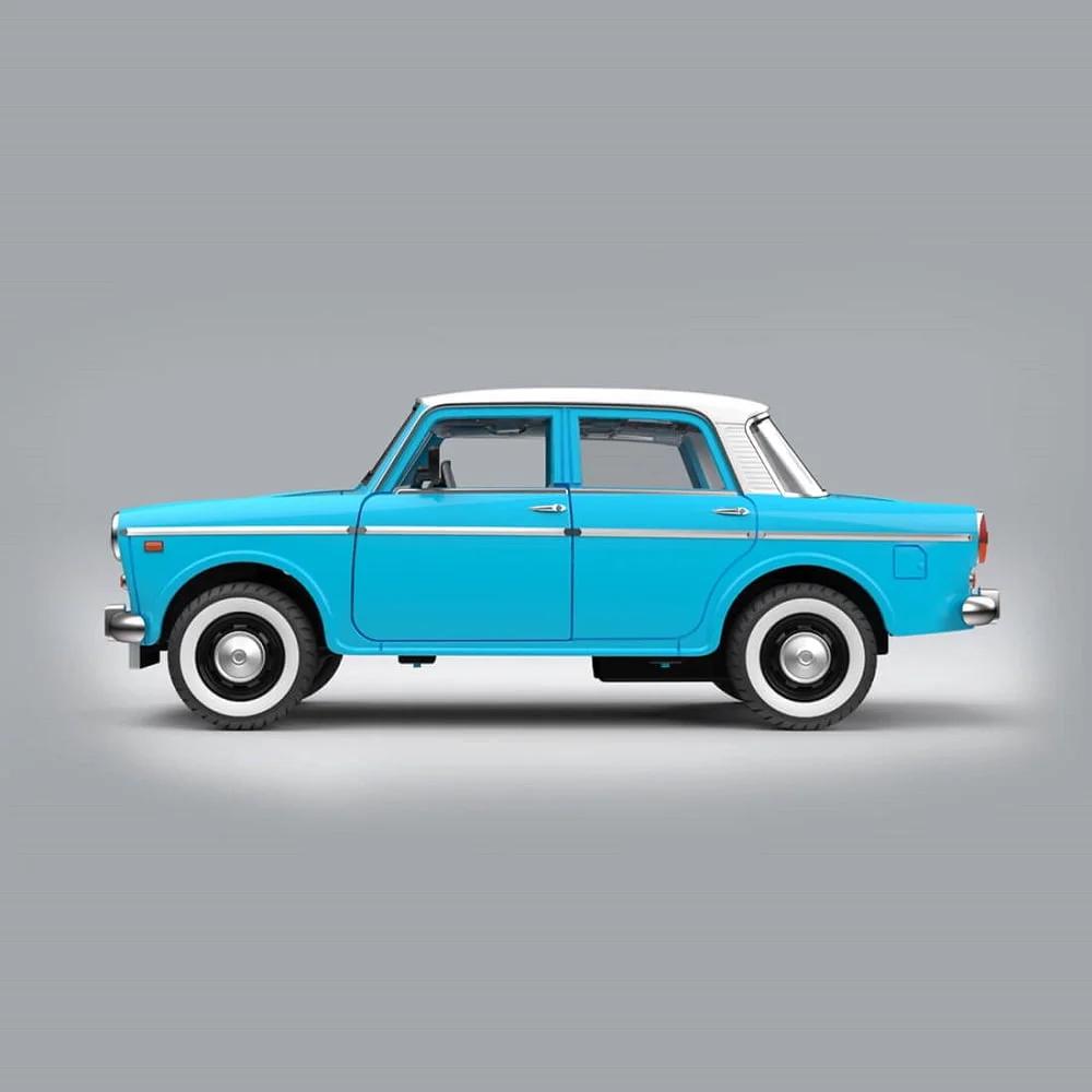 Premier Padmini Old Model Toy Car - Image 3