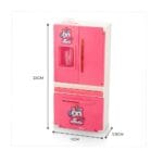 My Fridge Toy Set with Working Water Dispenser | Kids Kitchen Playset with Accessories | Role Play Learning Toy | 3+ Years Multicolour - Image 4