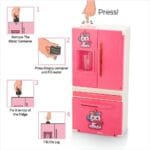 My Fridge Toy Set with Working Water Dispenser | Kids Kitchen Playset with Accessories | Role Play Learning Toy | 3+ Years Multicolour - Image 3