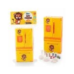 My Fridge Toy Set with Working Water Dispenser | Kids Kitchen Playset with Accessories | Role Play Learning Toy | 3+ Years Multicolour - Image 5