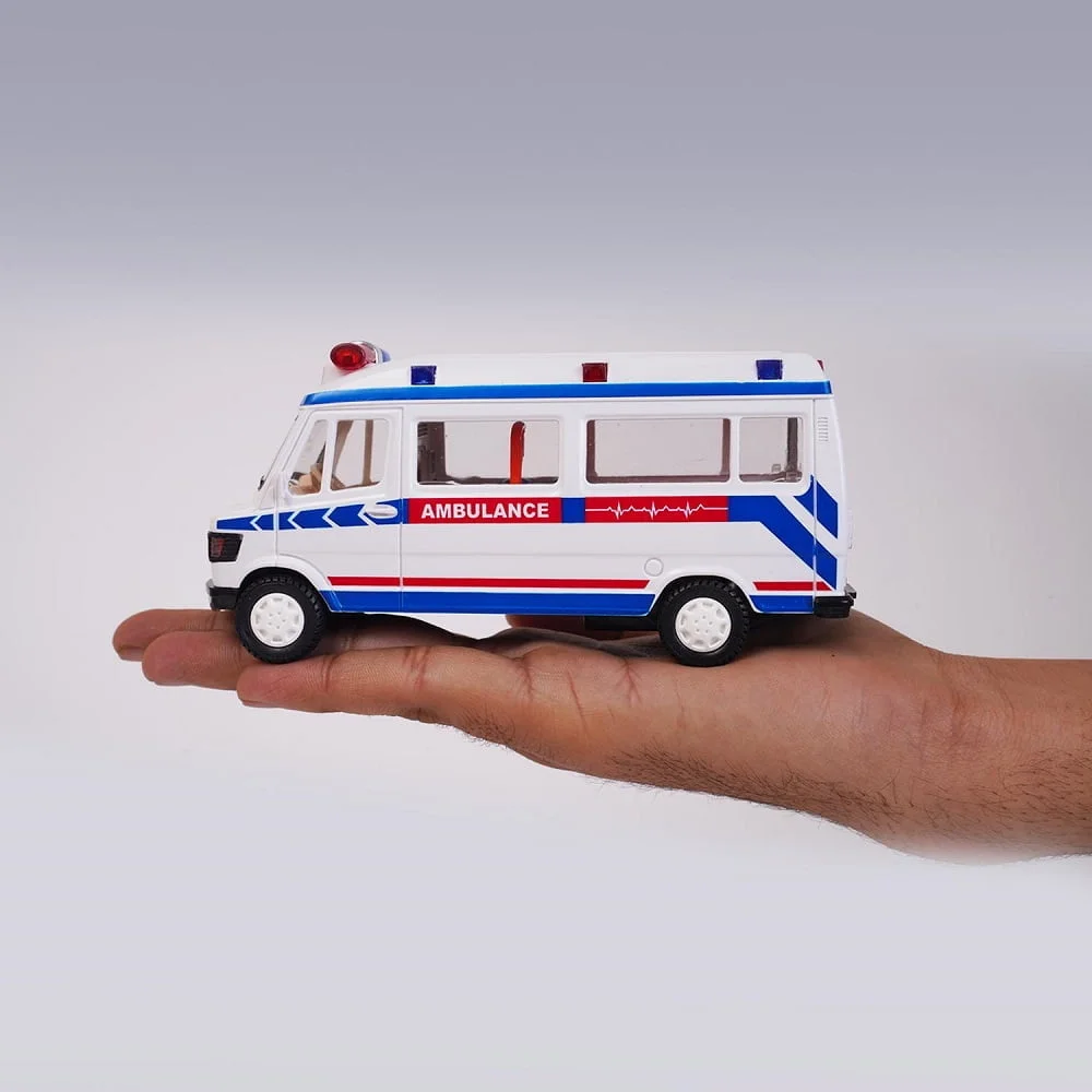 Ambulance with Openable Tailgate- Pull Back Action - Image 4