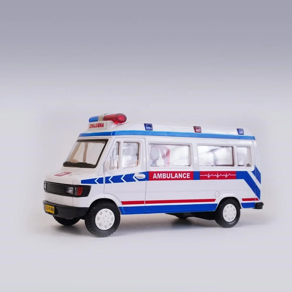 Ambulance with Openable Tailgate- Pull Back Action - Image 3