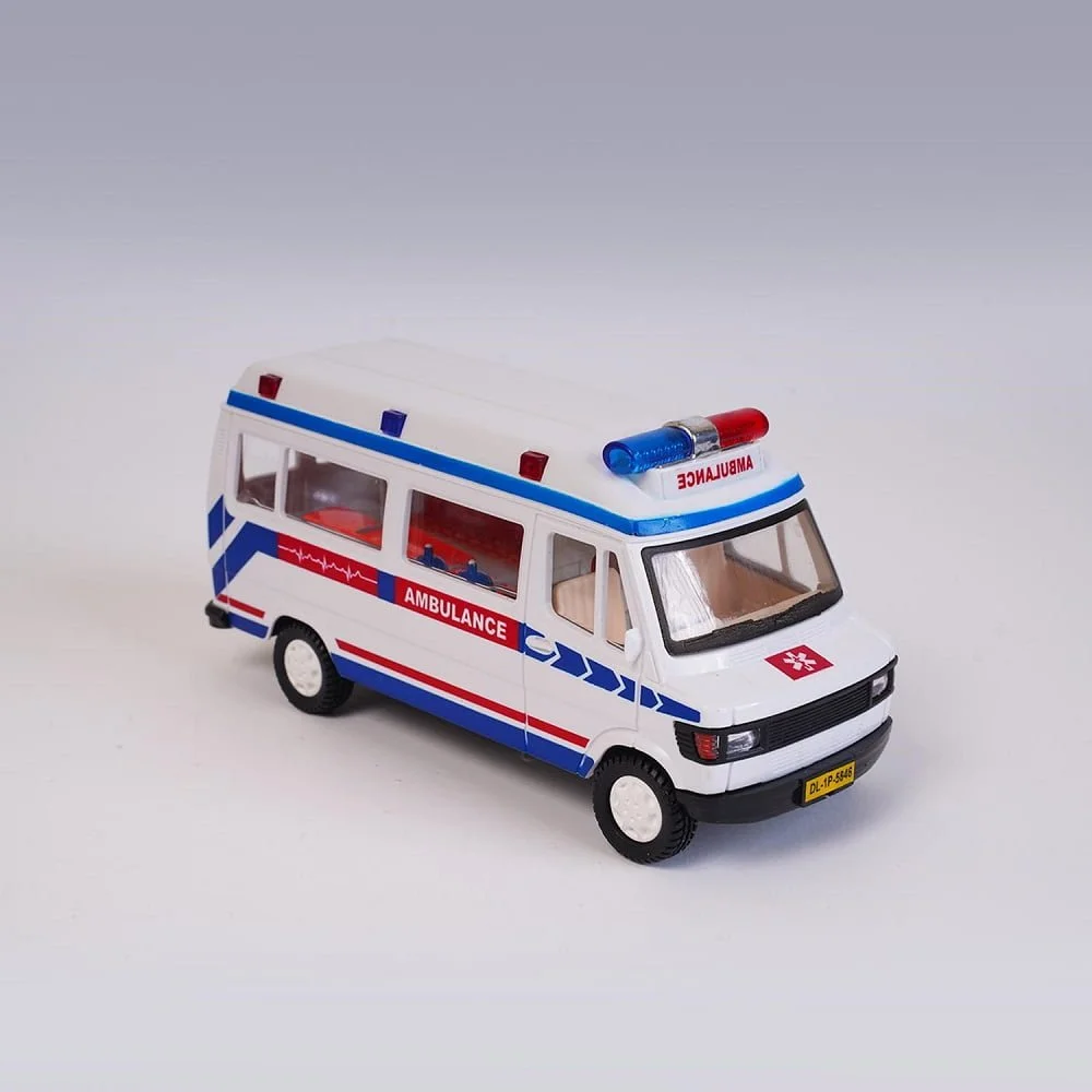 Ambulance with Openable Tailgate- Pull Back Action - Image 2