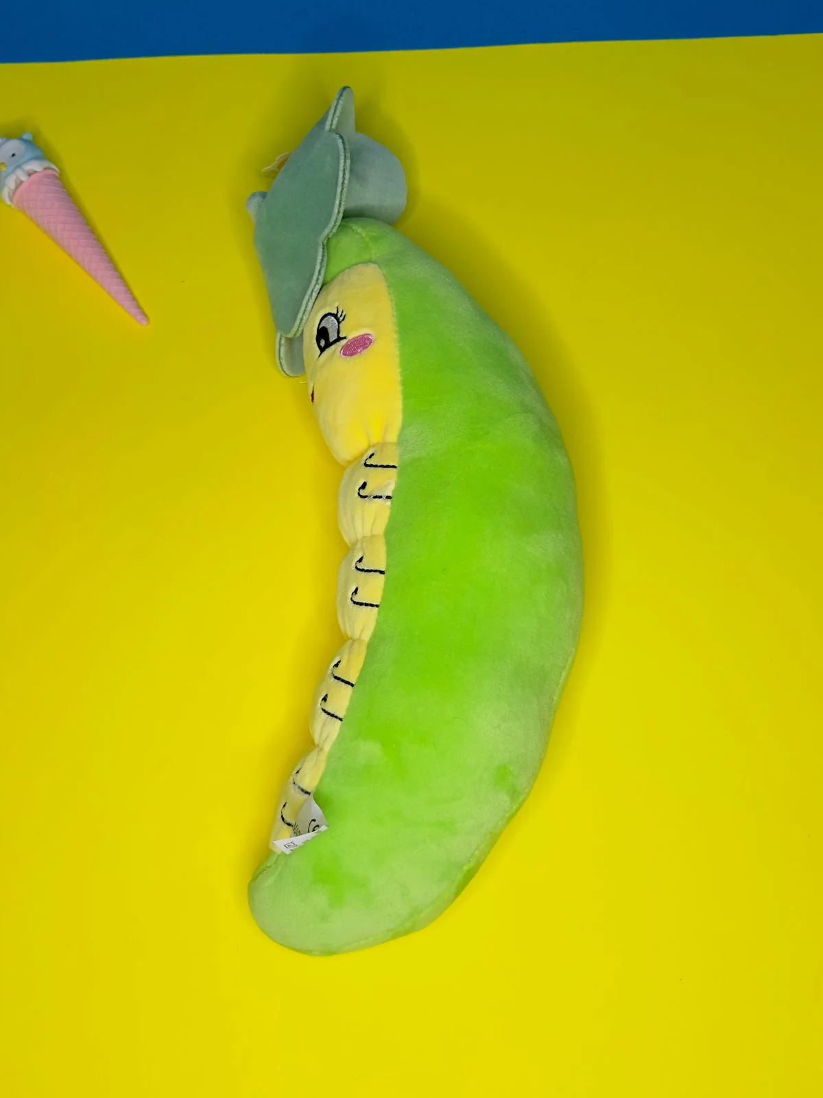Super Soft Smiley Caterpillar Plush Toy - Image 3
