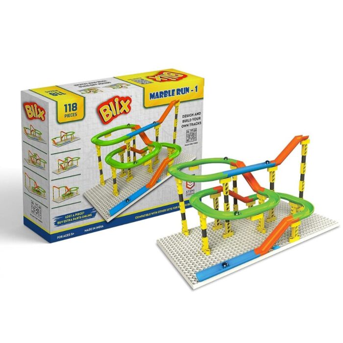 Blix Marble Run-1: The Ultimate STEM Toy for Kids