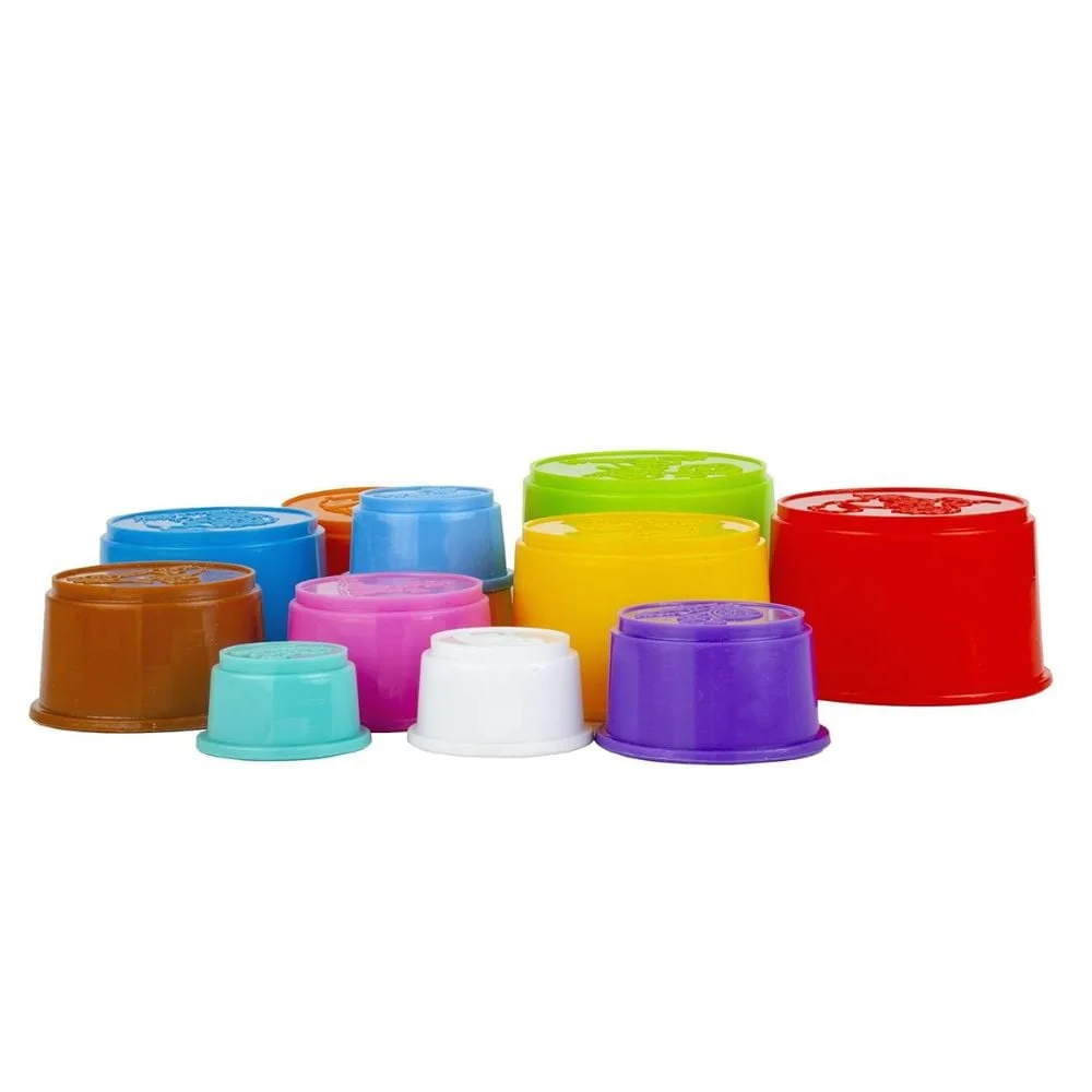 Plastic Build Up Beakers Stacking and Nesting Toy - Image 6