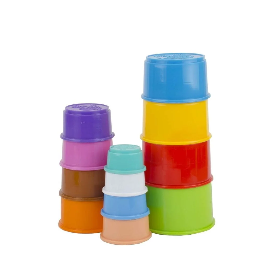 Plastic Build Up Beakers Stacking and Nesting Toy - Image 5