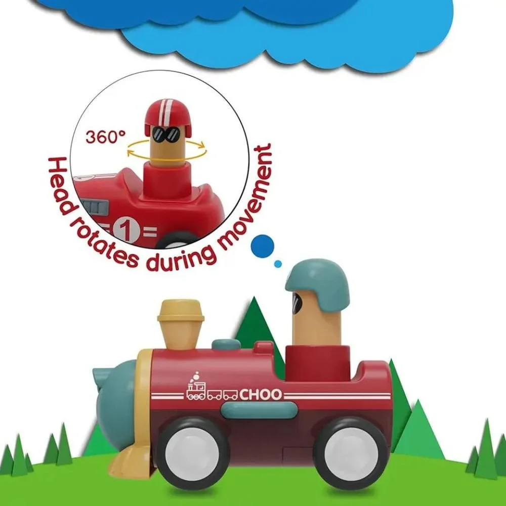 Press & Go Unbreakable Loco Engine Toy - Image 2