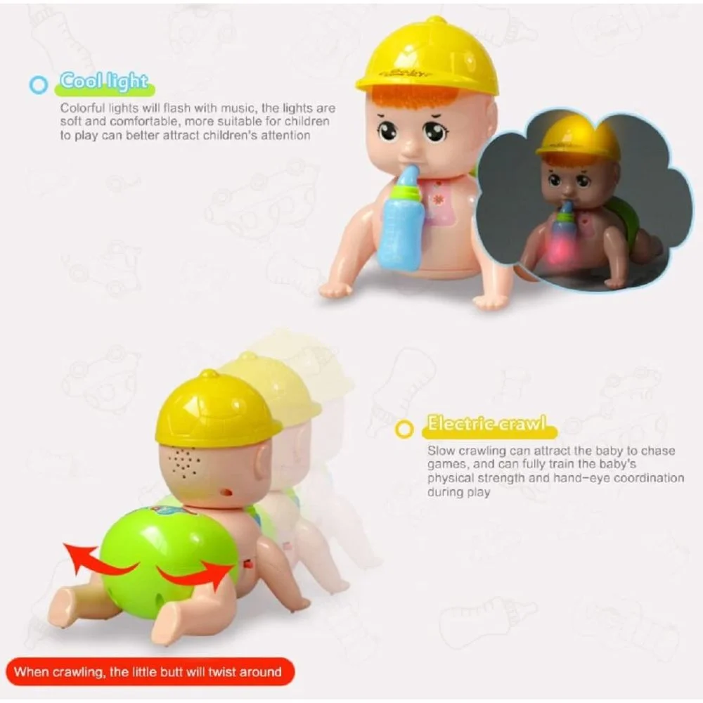 Musical Talking Crawling Baby Toy - Image 3